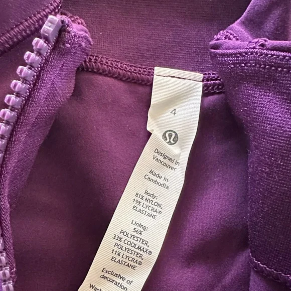 Lululemon 🍋Define Cropped Jacket *Nulu💜 - Picture 6 of 13